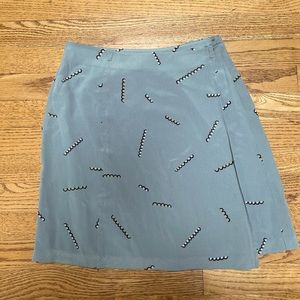 Banana Republic wrap skirt.